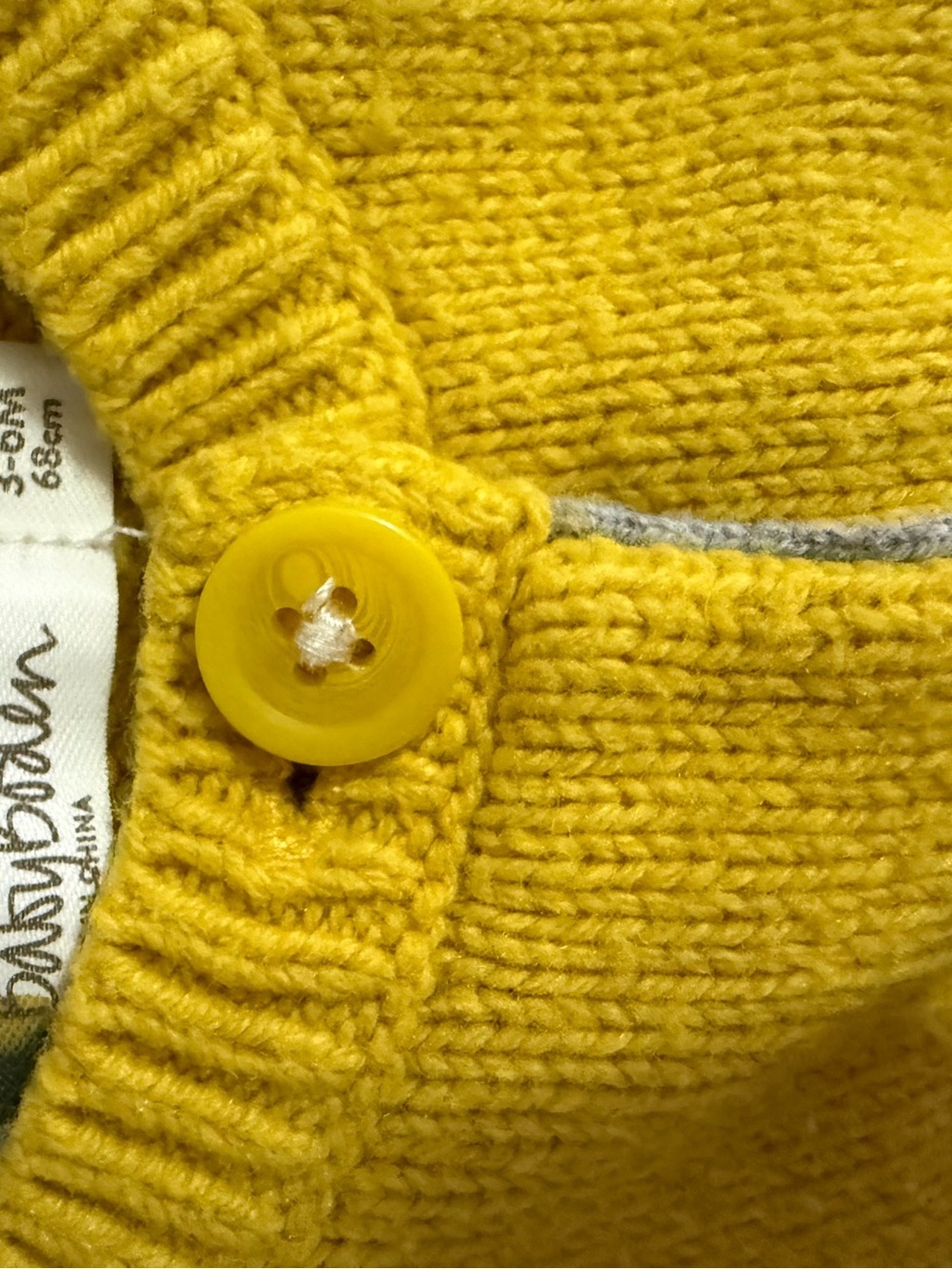 Baby Boden Wool Blend Polar Bear Cardigan - Picture 7 of 8